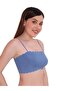 Women Padded Tube Bra With Back Hook Closure, Size B-Cup (30"-34") - 4