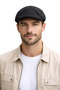 Premium Men's Black Cap Hat with Flexible Elastic Stylish and Modern Design - 8