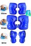 Set of 6 High Protection 3-12 Years Old Roller Skates Scooter Bicycle Skateboard Knee Elbow Hand Guard Protector Black