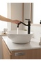 Matte Black Retro Bowl Sink Faucet High Model Bathroom Fixture Compatible with Bowls - 5
