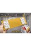 Emergency Exit Gold Metal Direction Sign 10X25 cm – Workplace Safety - 2