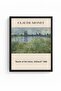 Black Wooden Framed Painting with Nature View - Pastel Tones |   Huhu1160 - Single Table Black Frame - 2