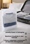 Zippered Organizer 40X50 cm |   10 Pieces |   Large Size Transparent Clothing and Luggage Storage Bag - 7