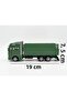 19cm Detailed Open-Body Logistics Themed Toy Pickup Truck with Pull-Back Mechanism - 2