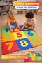 9 Piece Numbered Play Mat 33X33 cm Sponge Puzzle Floor Tiles Children's Educational Set - 3