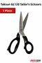 Professional Tailor's Set 7 Pieces Scissors, Tape Measure, Bobbin, Seam Ripper, Tweezers, Thread Cutter, Pencil Set - 2