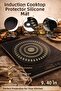 Thermochromic Silicone Induction Cooker Protector Heat Resistant Non-Slip Mat - 1 Pc - 2