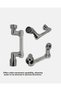 Rotatable faucet head - maximum comfort in sink cleaning and hand-washing - 2