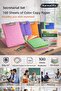 Black Secretarial Set + 100 Colorful A4 Photocopy Papers |   Durable Cover, Multi-Purpose Use - 2