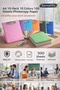 Orange Secretarial Set + 100 Colorful A4 Photocopy Papers |   Durable Cover, Multi-Purpose Use - 3