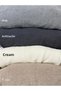 Chair Cover Stretchy Chair Cover Bohemian Pattern Plain Chair Cover 6 Pieces Anthracite - 2