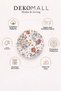 Colorful Orchids Cotton Tablecloth-Msor018 - 4