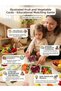 50 Cards Illustrated Fruits and Vegetables Educational English Language Intelligence Toy Card Game