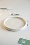 Aura porcelain presentation plate 24 cm | round service, breakfast & cake plate - 3