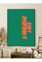 Dont Overthink It Wooden Table Poster (Unframed) - 2
