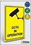 Cctv in Operation Isg Warning Sign Dekota 15X20 cm