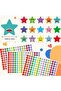Star Sticker Removal Set, 600 Pieces, 4 Sheets of School Greeting Stickers, Teacher Student Gift - 2