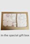 Luxury Baby Bathrobe Set – Embroidered Hooded Baby Bathrobe Set - 3 Pieces - 4