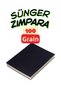 100 Grit Flexible Sponge Sandpaper 9.5 X 12.5 cm Flat Sanding Block Wood and Furniture Grinding and Polishing
