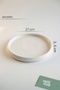 Aura Porcelain Presentation Plate 27 cm | Round Serving, Breakfast & Cake Plate - 2