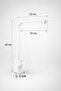 Luxury Premium White Square Kitchen Faucet - 3