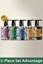 Liquid Soap Art Collection Trial Set: Bottle Like Painting with Gorgeous Fragrance Moisturizing 5 Pcs 500 ml - 5