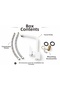 Luxury Premium White Square Kitchen Faucet - 4