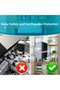 2 Pcs Easy Assembly Earthquake Protection Safety Furniture Cabinet Fall Blocking Furniture Fixing Baby - 5