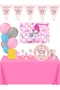 My Melody Melodi Banner 8-Person Birthday Party Decoration Set 35X50 cm