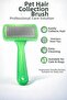 Transparent Pet Brush Wire Hair Grooming Cat Comb - 5