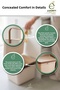Multi-Purpose Storage Box with Lid Basket Organizer 6 Liter Toy Bathroom Kitchen Organizer - 2