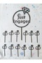 Engagement Cake Decoration Set - Just Engaged Figure Cake Decoration in a Ring - Black Promise Engagement Table Decoration - 8