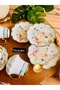 Gold Star 6 Person Porcelain Coffee Cup - 5