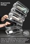 Set of 20 Transparent Shoe Boxes - Women's & Men's Shoe Storage Box Organization Travel Organizer - 2