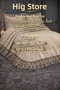 Bonita French Guipure Dowry Double King Size Pique Cover Set / Bedspread Set 3 Pieces - 5