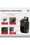 Magnetic Khaki Sports Bag | Water-Resistant Design, Multi-Compartment Sports & Travel Bag - 4