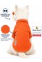 Small Breed Orange Muslin Summer Cat Shirt Dog Shirt (1-10kg) - 2