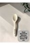 Hard Tip Heat Resistant Fireproof Non-Stick Silicone Short Deep Spoon 20 Cm