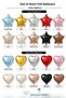 18 Inch 45cm Silver Heart Foil Balloon |   Silver Heart Foil Balloon |   Helium Compatible - 2