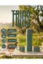 Stainless Steel Thermos Set with 3 Cups 500ml / Green