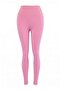 Pembe Soft Fırçalı Kumaş Reflektör Baskı Detaylı Tam Boy Örme Spor Tayt THMAW25TY00020 - 9