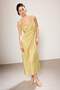 Yağ Yeşil Slip Maxi Dokuma Elbise TWOSS26EL00386 - 4