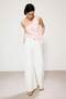Trendyol Studio Collection Ekru Tencel Karışımlı Yüksek Bel Wide Leg Jeans TWOSS26JE00244 - 2