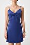 Petrol A-Cut/ Bell Form Short / Mini Woven Dress Twoss26El00525 - 4