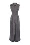 Antrasit Skater Polo Yaka Kolsuz Kemerli Maxi Modal Premium Örme Tulum TWOSS26TU00035 - 5