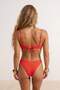 Red Balconette Covered Bikini Top Tbess24Bu00121 - 3