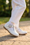 Genuine Leather Orthopedic İlkadım Shoes White Cv-479