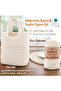 Fine Cotton Macrame Bag Hat 90 Ecru Cotton Macrame Yarn for Making Summer Clothes 250Gr 300m - 2