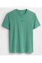 Everyday Soft Mini Logo T-Shirt 799323 Short Sleeve T-Shirt Men's T-Shirt Green - 2
