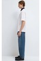 M0613330 Men's Polo Collar T-Shirt Men's T-Shirt White - 5